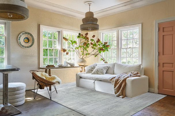Dynamic Atlas 2579 189 Ivory Beige Grey Rug