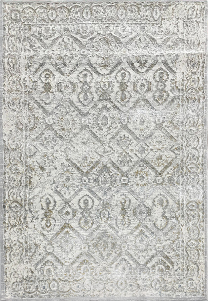 Dynamic Azure 12582 189 Ivory Beige Grey Rug