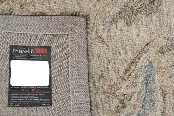 Dynamic Daisy 9094 950 Grey Blue Rug