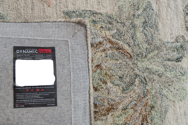 Dynamic Daisy 9095 846 Beige Sage Rust Rug