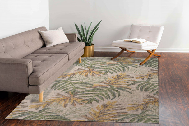 Dynamic Daisy 9097 999 Grey Multi Rug