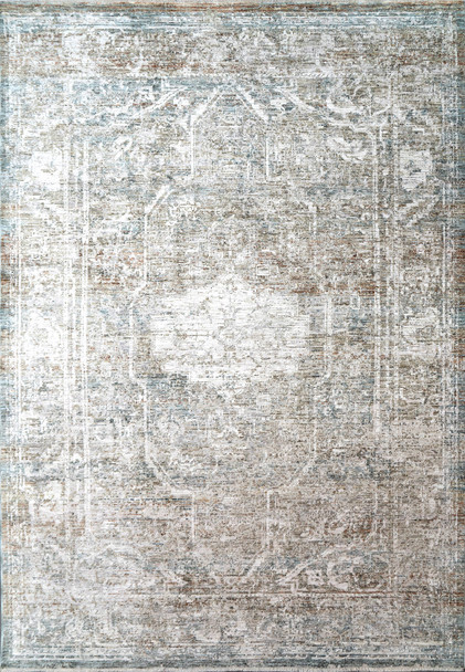 Dynamic Flare 14743 815 Beige Ivory Blue Rug
