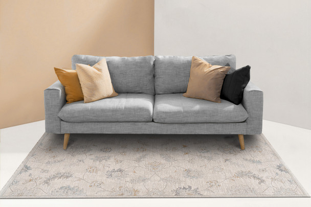 Dynamic Irving 15557 199 Cream Multi Rug