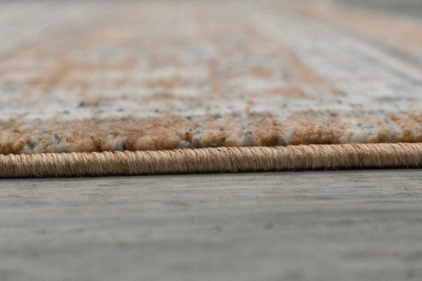Dynamic Kashmir 18862 689 Rust Beige Multi Rug