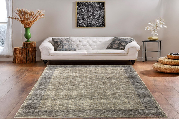 Dynamic Olivia 12733 880 Beige Brown Rug