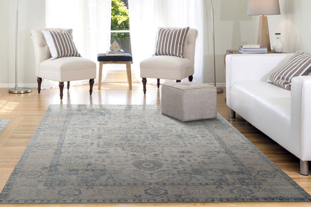 Dynamic Stefano 15701 850 Beige Navy Rug