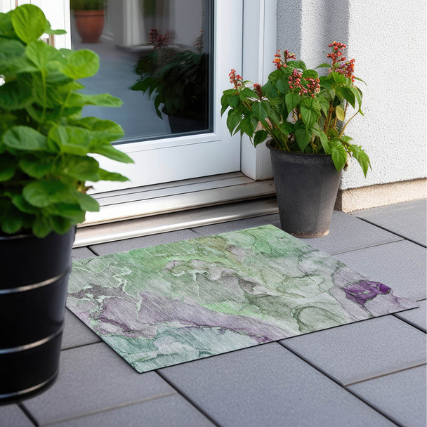 Addison Chantille ACN500 Green Rug