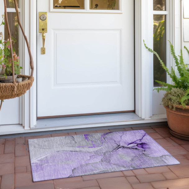 Addison Chantille ACN506 Purple Rug