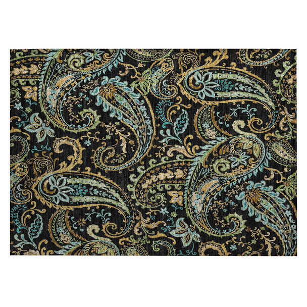 Addison Chantille ACN533 Black Rug