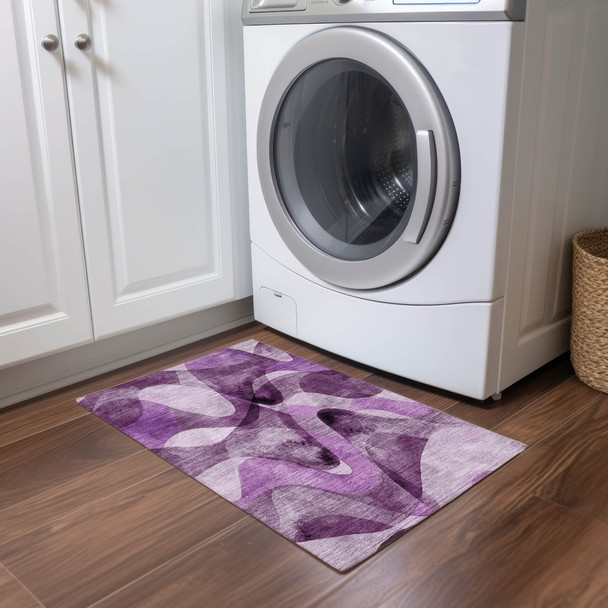Addison Chantille ACN536 Purple Rug