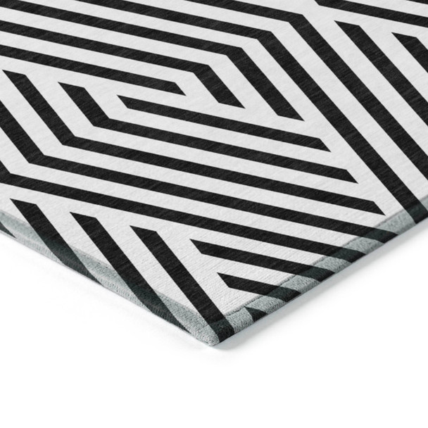 Addison Chantille ACN550 Black Rug