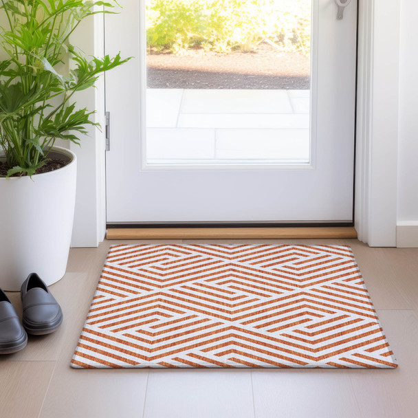 Addison Chantille ACN550 Paprika Rug