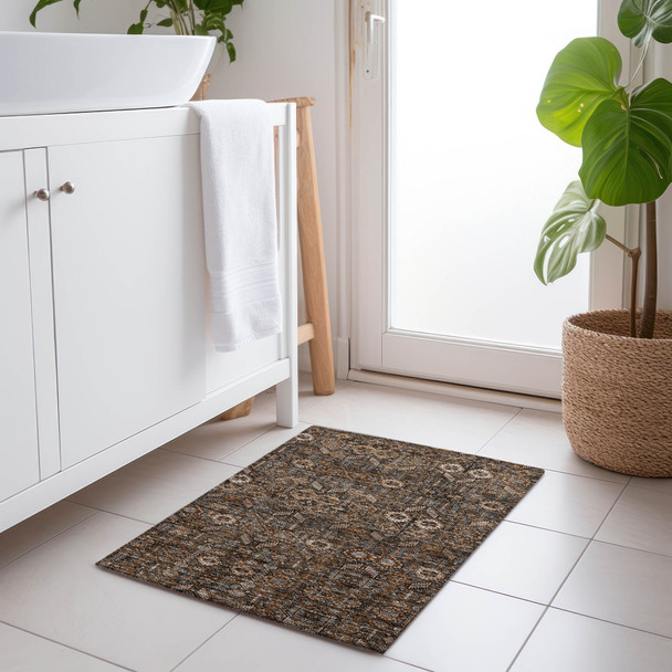 Addison Chantille ACN574 Chocolate Rug