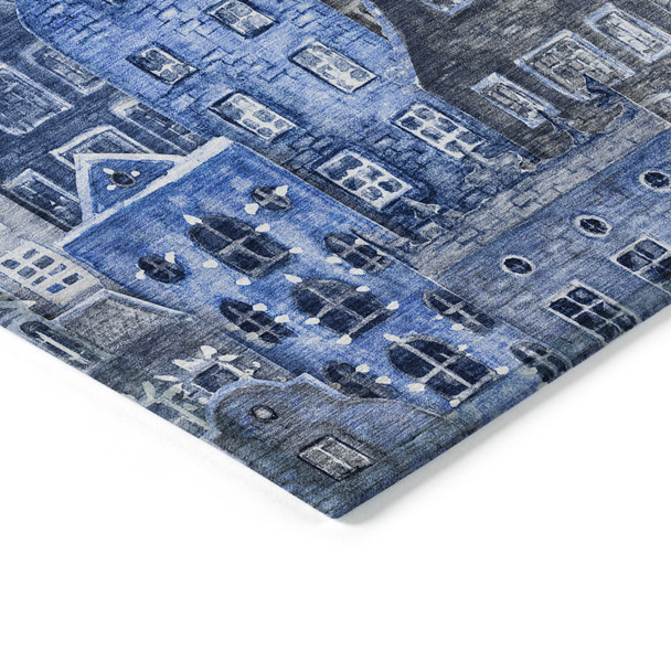 Addison Chantille ACN600 Blue Rug