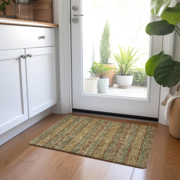 Addison Chantille ACN615 Green Rug