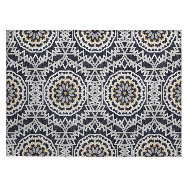 Addison Chantille ACN619 Black Rug