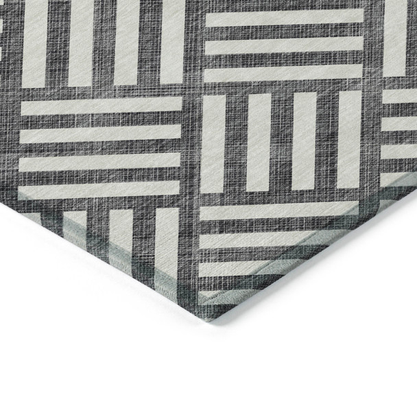 Addison Chantille ACN620 Black Rug