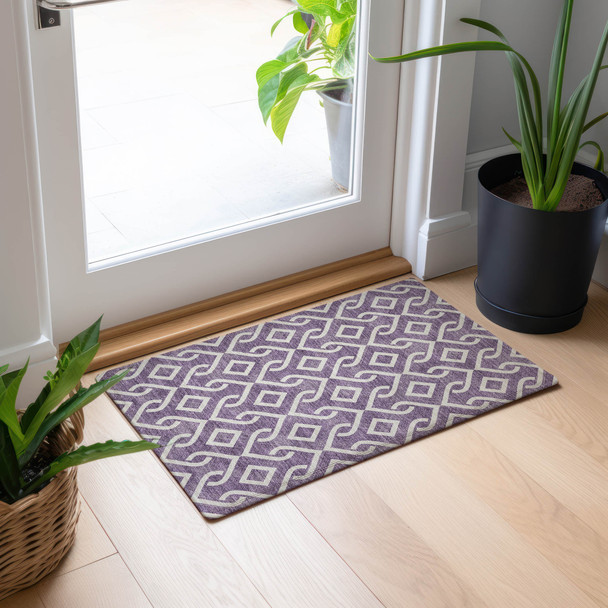 Addison Chantille ACN621 Purple Rug