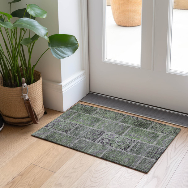Addison Chantille ACN635 Green Rug