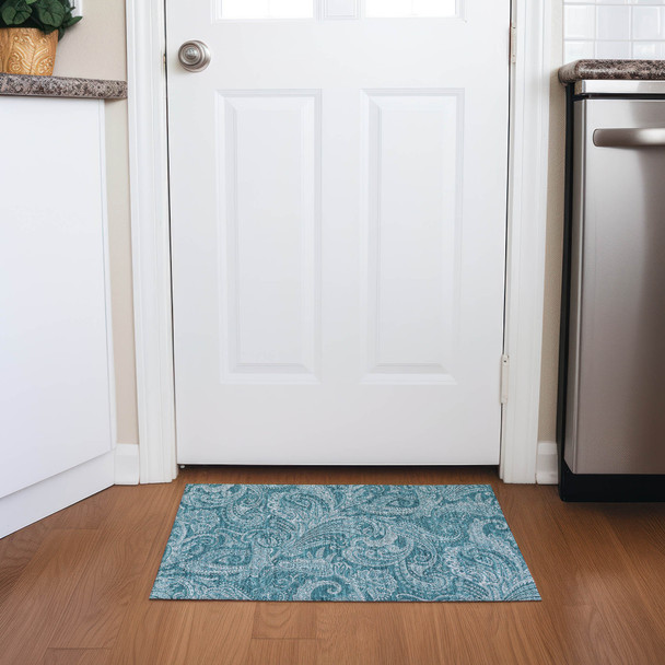 Addison Chantille ACN654 Turquoise Rug