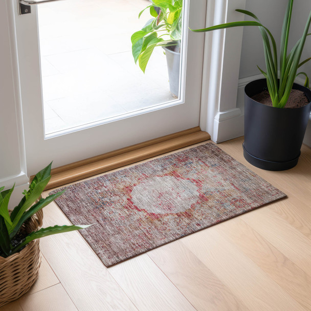 Addison Chantille ACN675 Red Rug