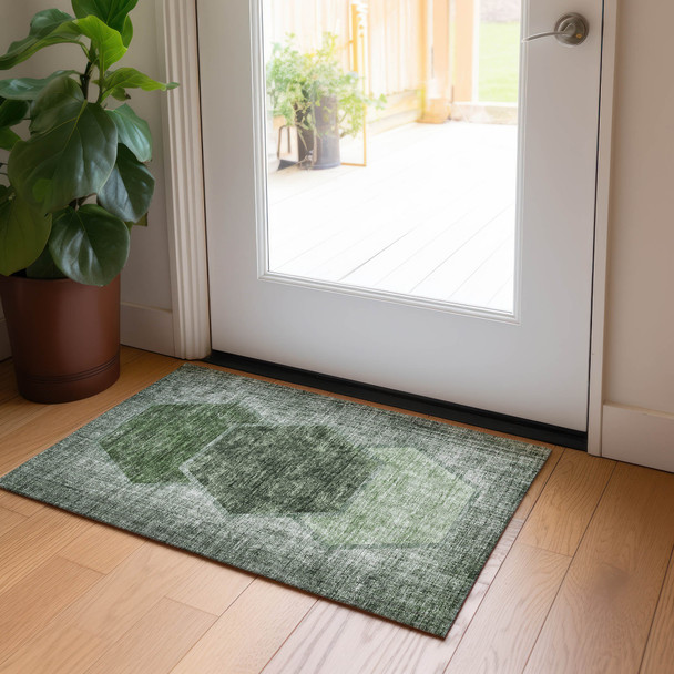 Addison Chantille ACN679 Olive Rug