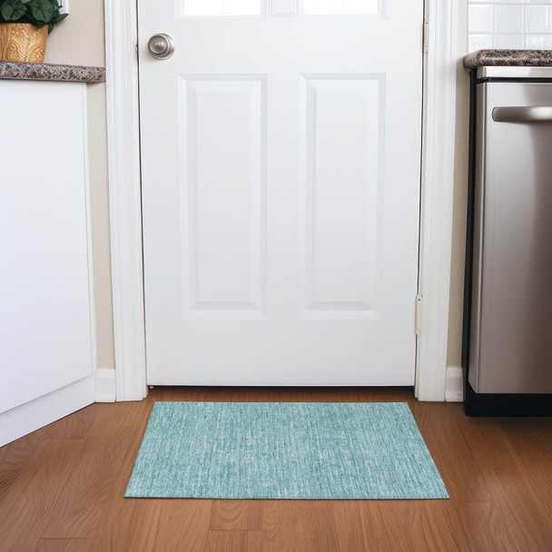 Addison Chantille ACN703 Aqua Rug