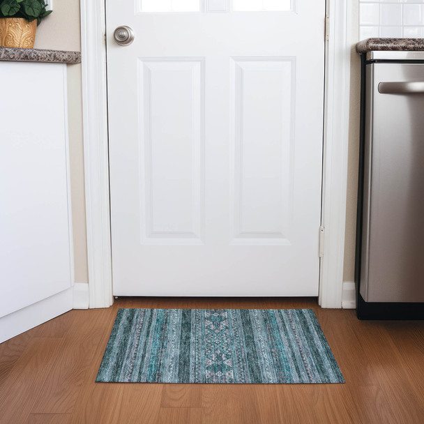 Addison Chantille ACN714 Teal Rug