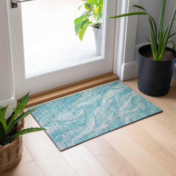 Addison Chantille ACN720 Teal Rug