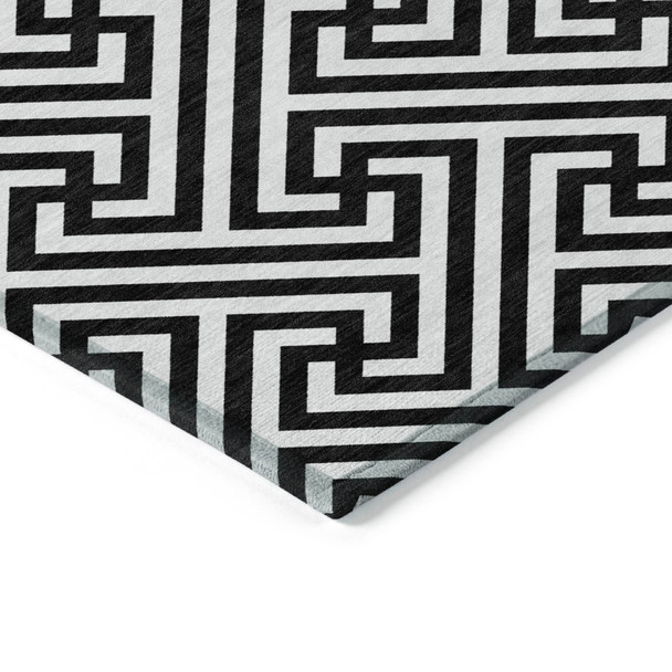 Addison Chantille ACN731 Black Rug