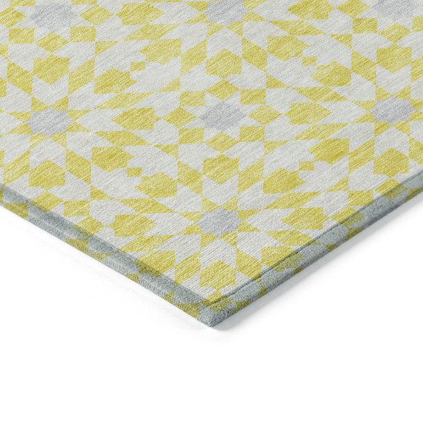 Addison Chantille ACN734 Yellow Rug
