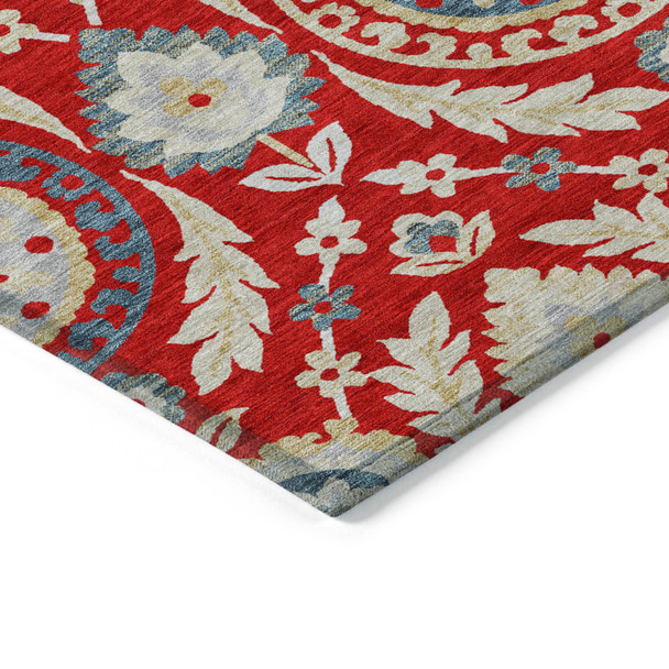 Addison Chantille ACN751 Red Rug