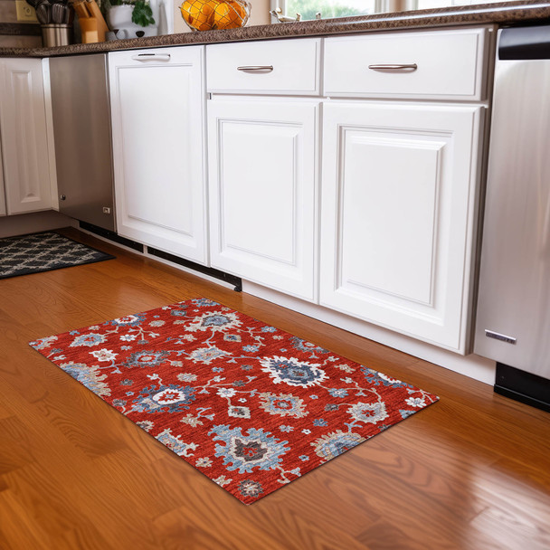 Addison Chantille ACN753 Red Rug