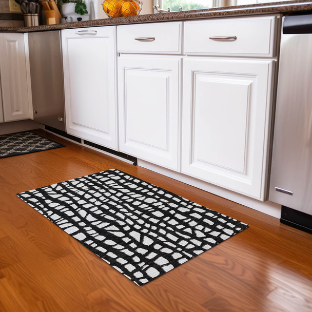 Addison Chantille ACN754 Black Rug