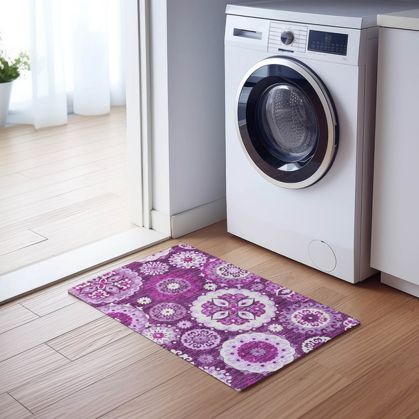 Addison Chantille ACN763 Eggplant Rug