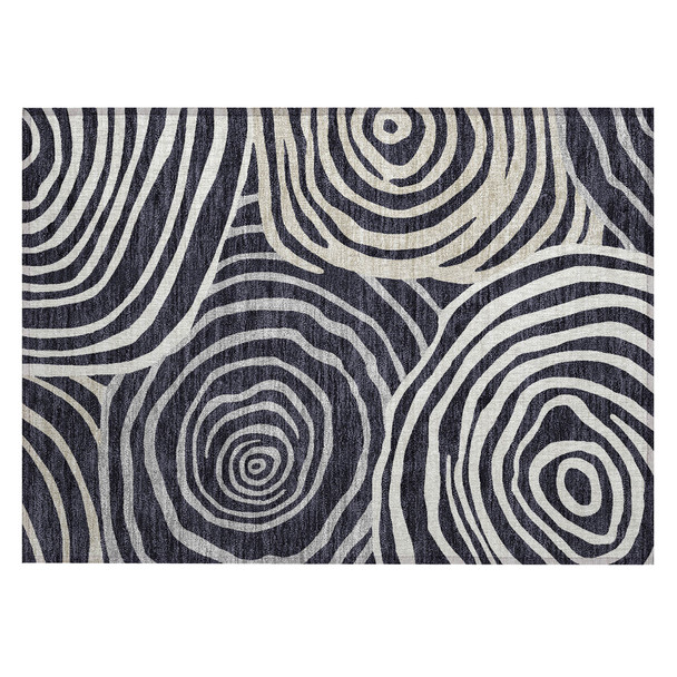 Addison Chantille ACN765 Black Rug
