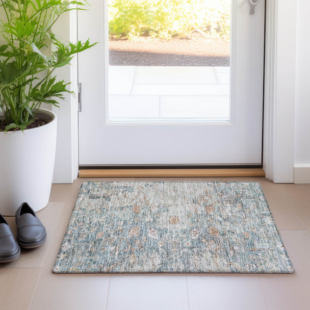 Addison Chantille ACN801 Green Rug