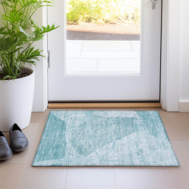 Addison Chantille ACN805 Turquoise Rug