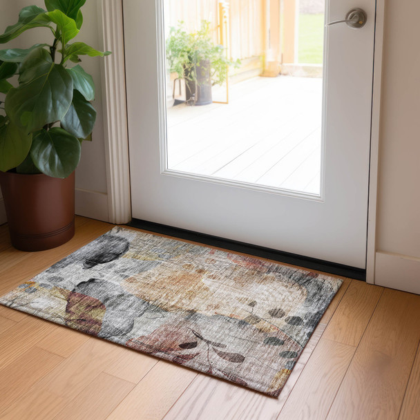 Addison Chantille ACN832 Terracotta Rug