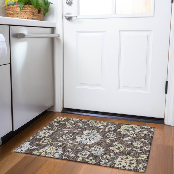 Addison Chantille ACN856 Chocolate Rug