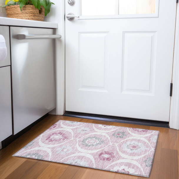 Addison Chantille ACN858 Pink Rug