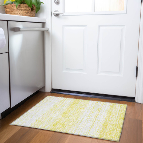 Addison Chantille ACN859 Yellow Rug