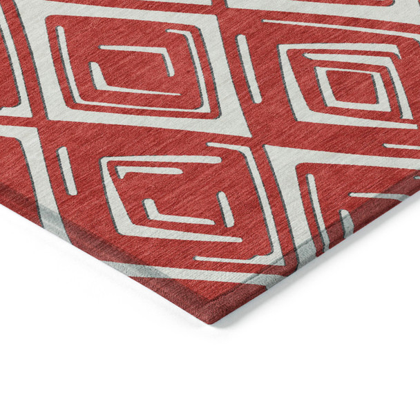 Addison Chantille ACN862 Red Rug
