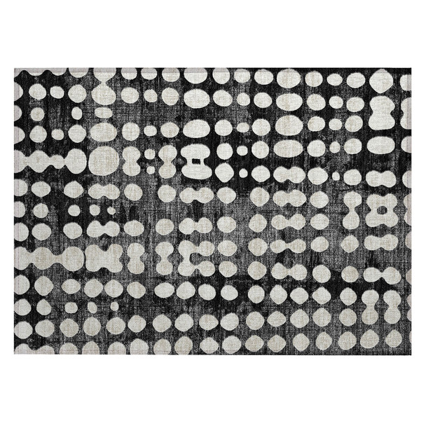 Addison Chantille ACN869 Black Rug