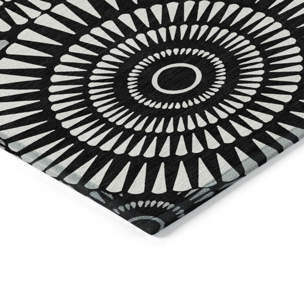 Addison Chantille ACN877 Black Rug