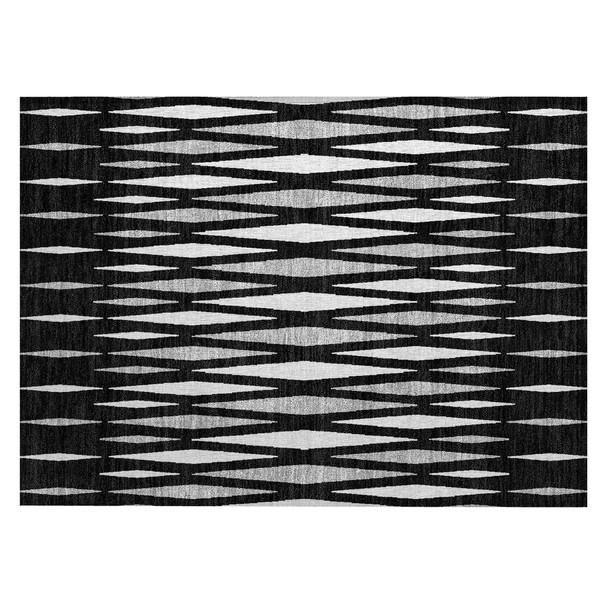 Addison Chantille ACN881 Black Rug