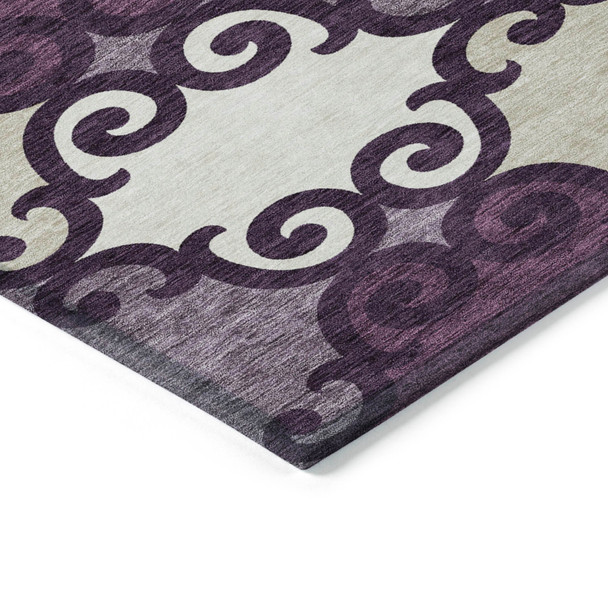 Addison Chantille ACN883 Eggplant Rug