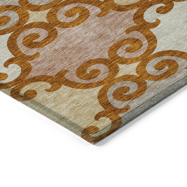 Addison Chantille ACN883 Terracotta Rug