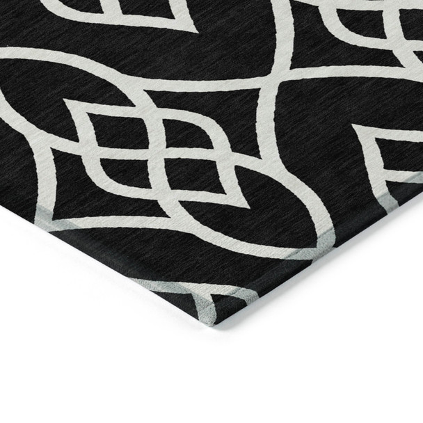 Addison Chantille ACN884 Black Rug