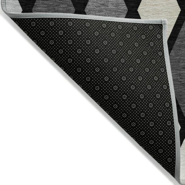 Addison Chantille ACN887 Black Rug